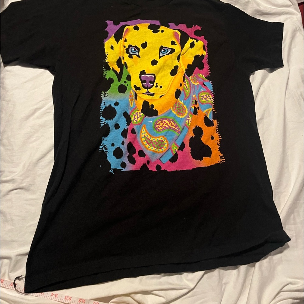 Lisa Frank Dalmatian bandana shirt size mens large women’s XL